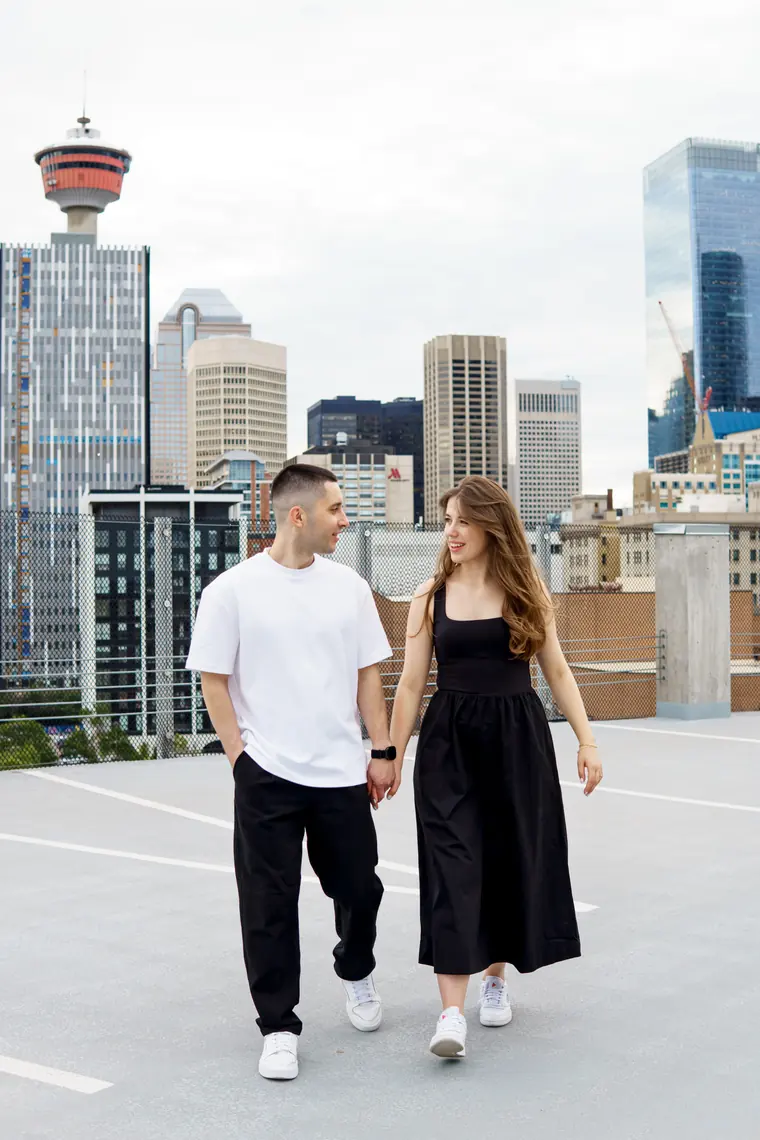 Downtown rooftop